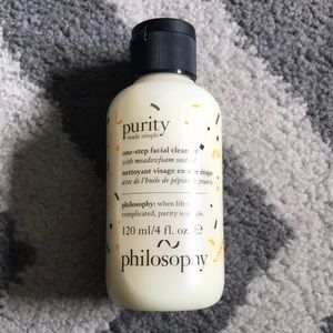 NEW Philosophy Purity One Step Facial Cleanser 120ml